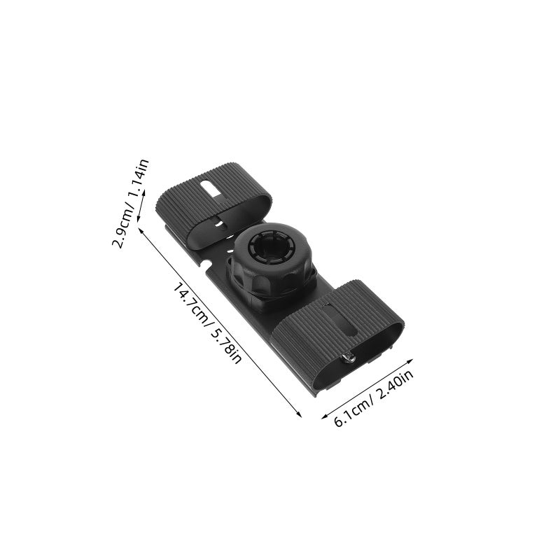 1Set Dash Cam Mirror Mount for Car Interior with Black Back Plate and Universal Camera Holder - Image 2
