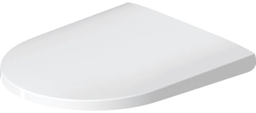 Duravit 0021690000 D-Neo Round Closed-Front Toilet Seat with Soft Close - White - Image 1