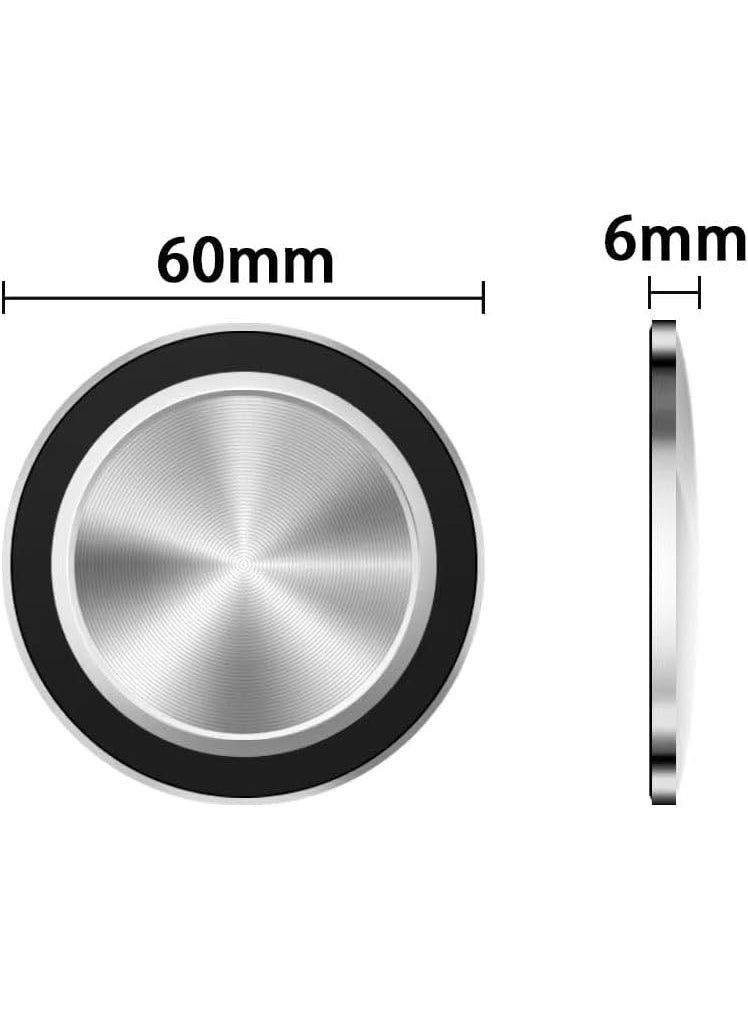 Magnetic Selfie Mirror for iPhone, Rear Camera Mirror for Vlogging and Self-Portraits, Portable Round Metal Frame Phone Accessory - Image 4