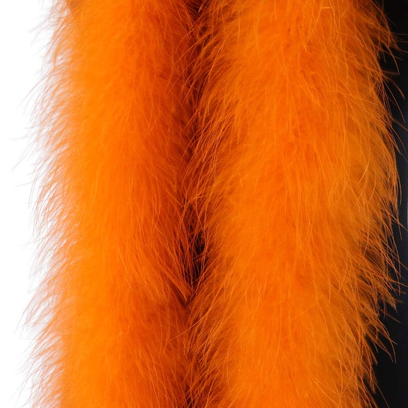 FEARAFTS 2 Yards Fluffy Marabou Feather Boa for Crafts Wedding Party Christmas Tree Decoration 22 Grams - Image 3