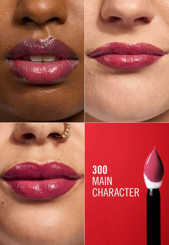 RIMMEL LONDON Thrill Seeker Lip Latex - 300 - Main Character, 6ml