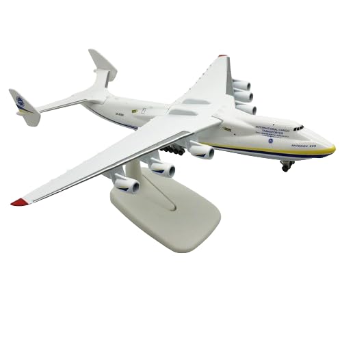 QIDS Antonov Ukraine An-225 An225 Diecast Abs Plastic Airplane Model 1/400 Scale Static Display|Multicolor - Image 1