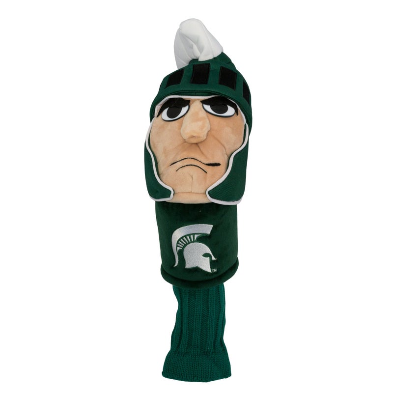 Team Golf NCAA Michigan State Spartans Mascot Head Cover Mascot Golf Club Headcover, Fits most Oversized Drivers, Extra Long Sock for Shaft Protection, Officially Licensed Product - Image 4