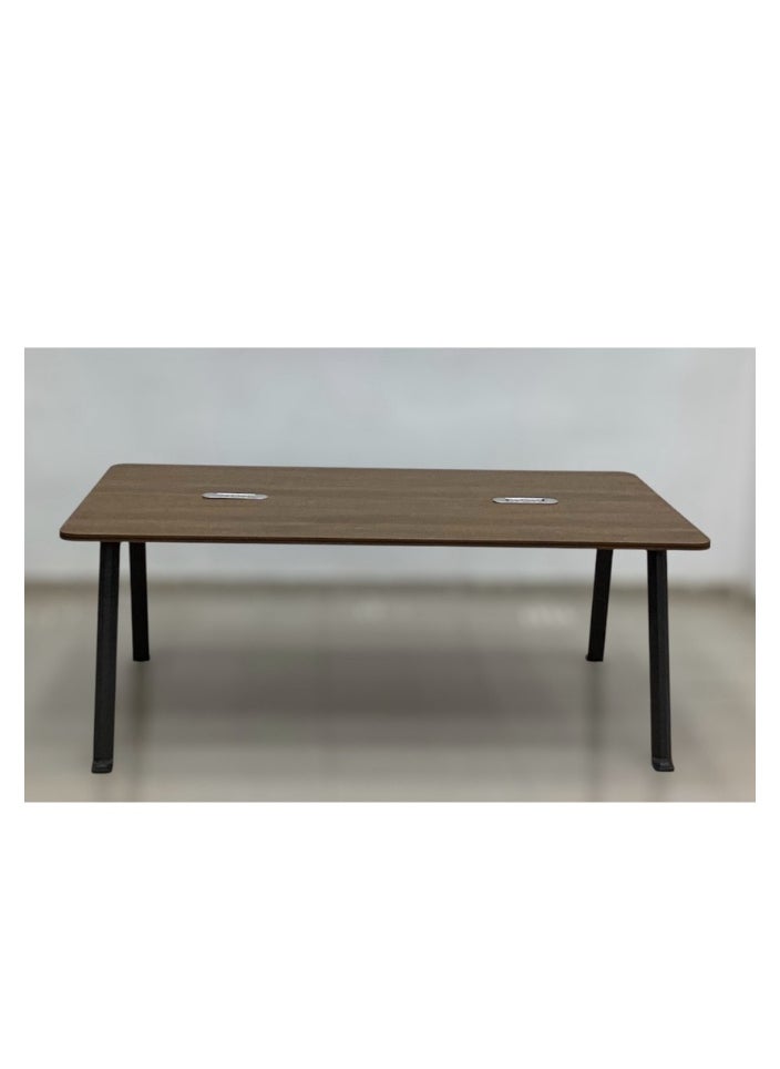 SMART HOME - Meeting table, wooden reception counter, meeting desk made of high quality materials, size 200X100X80 cm - Image 1