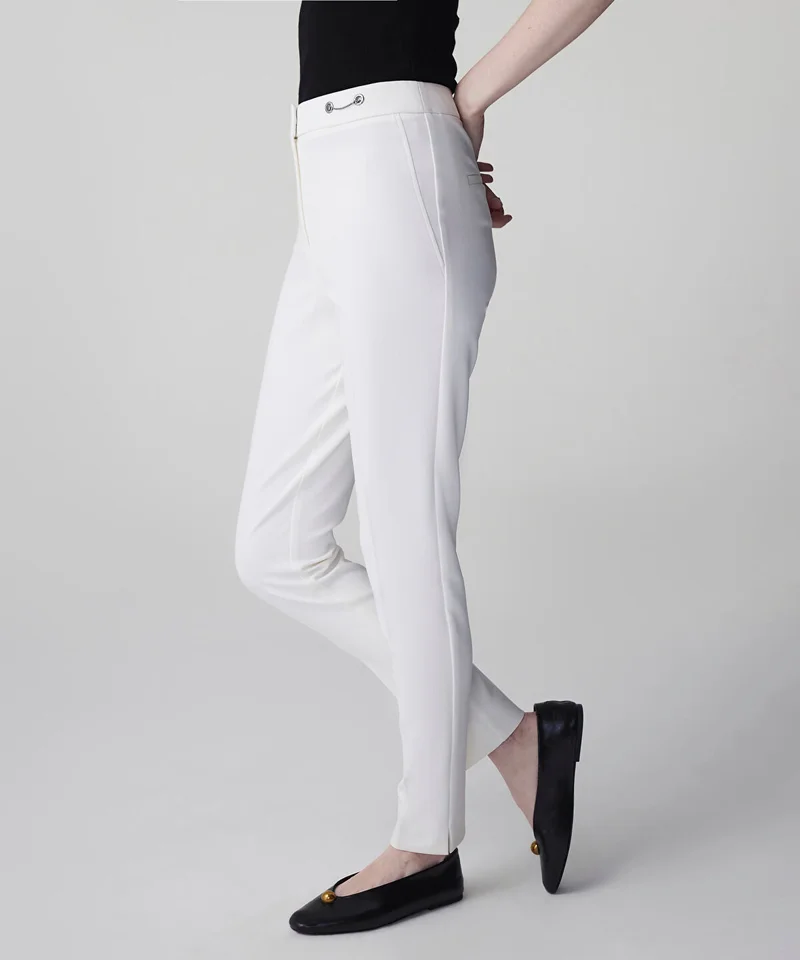 Ipekyol  Skinny Trousers with Metal Accents for Women | Best Price UAE