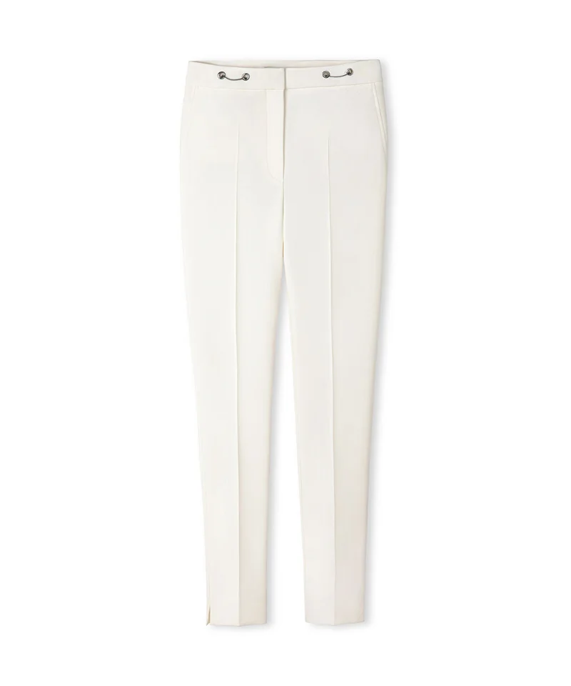 Ipekyol  Skinny Trousers with Metal Accents for Women | Best Price UAE
