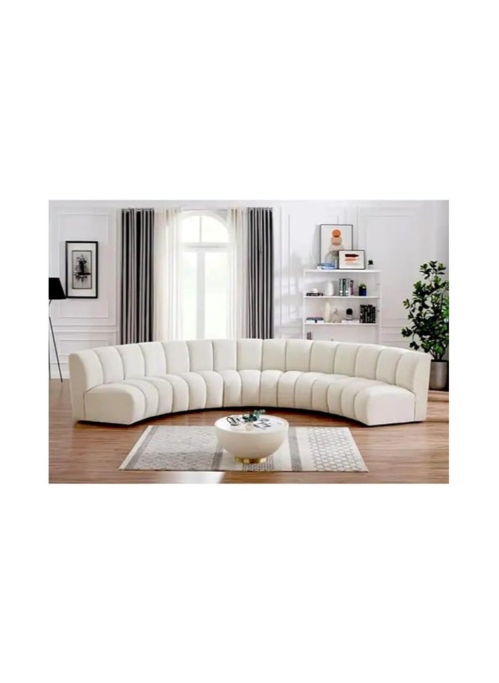 Comfynest - Comfynest Luxury Collection Elegant 7-Seater Indoor Sofa Set for Hotel-Style Living - Image 1