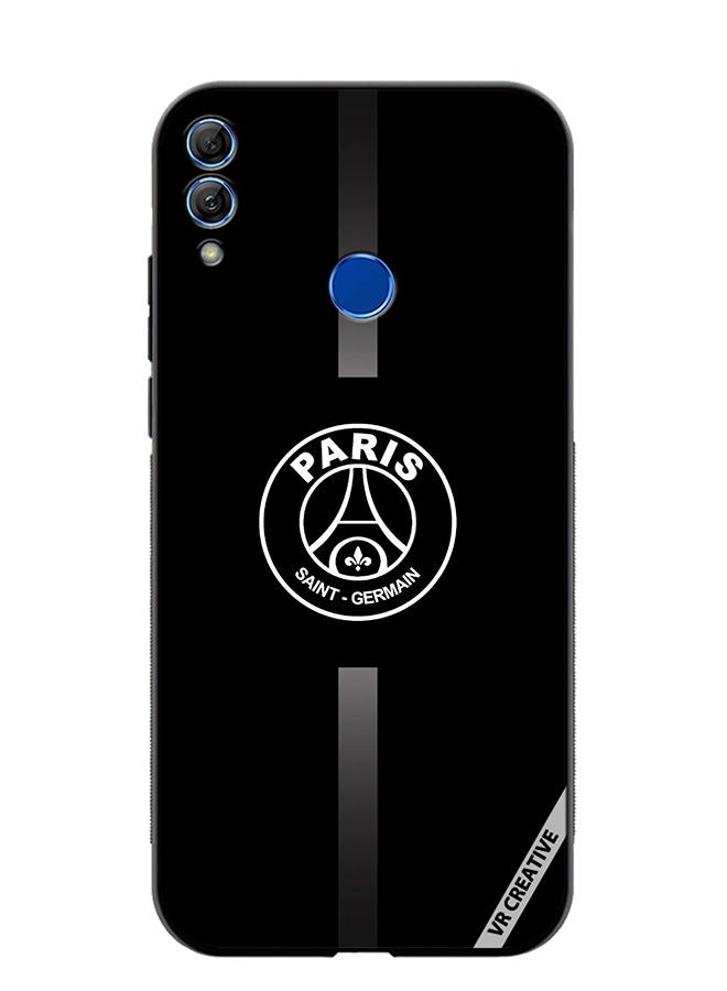 Protective Case Cover For Honor 10 Lite Paris Saint-Germain Design Multicolour