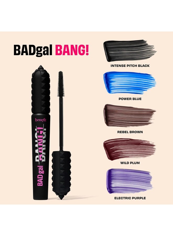 Benefit BADgal BANG! Volumizing & Lengthening Black Mascara, 8.5g - Image 3