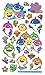 Paper Projects 017006167 Baby Shark Sparkly Stickers Official Licensed Product Reusable on NonPorous Surfaces White 195cm x 95cm - Image 3
