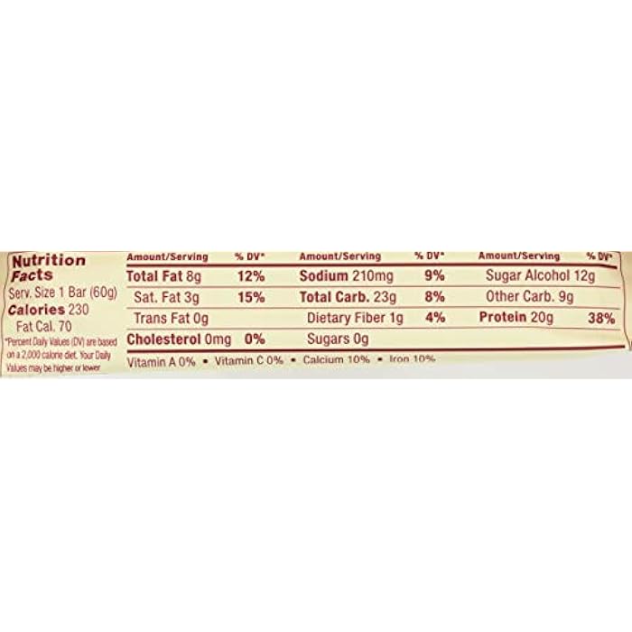 think! ThinkThin, Brownie Diet Bar, 2.1 Oz - Image 3