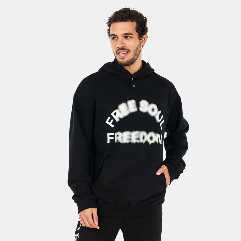 Tee Library Men's Two Snap Placket Hoodie