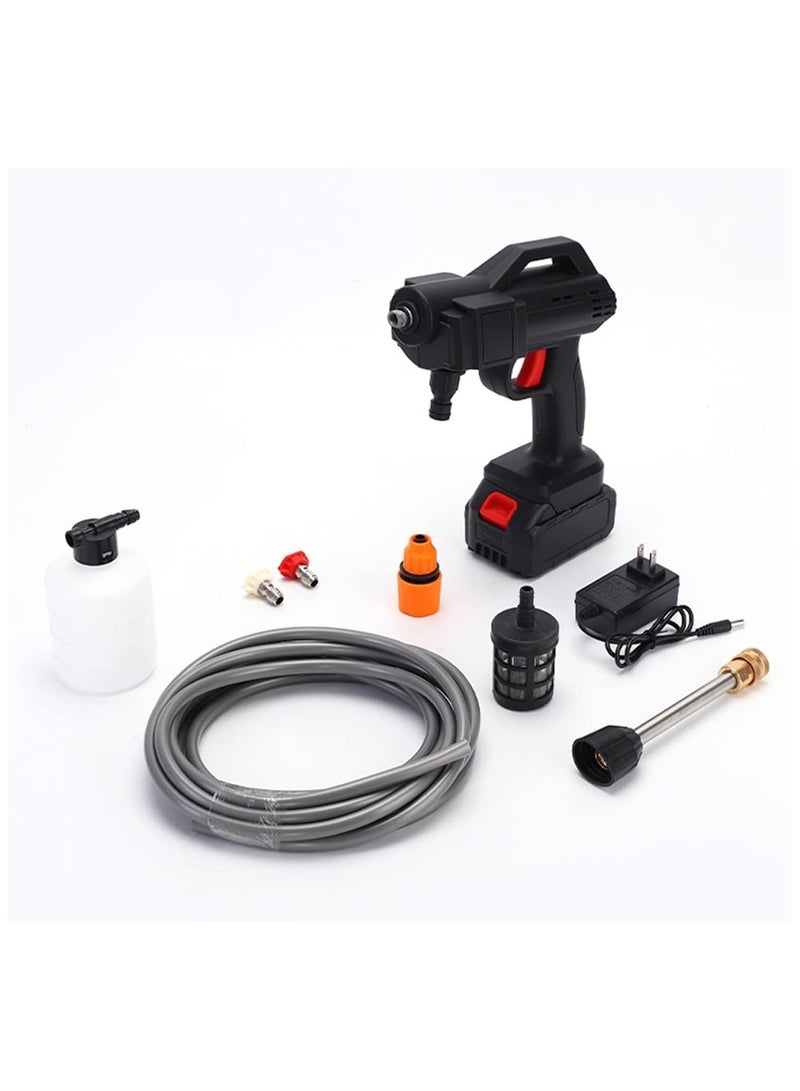 Car Washer Cordless High Pressure Car Washer Spray Water Gun Portable Car Washing Pressure Cleaner Garden House Cleaning Machine car Washer kit  - Image 3