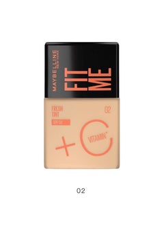 MAYBELLINE NEW YORK Fit Me Fresh Tint - SPF50 Vitamin C - 02 - 30ML 