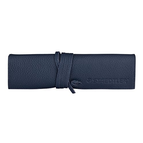 Staedtler Pencil Case Leather Pencil Case Navy 900LC-NA - Image 1