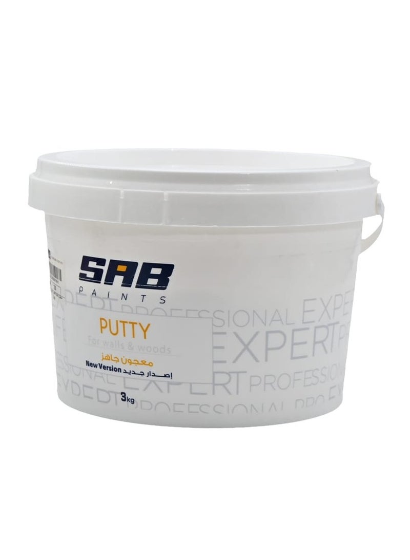 Saba Kombucha Wall Repair Putty for Crack Repair, Waterproof and Anti-Mold, 3 kg - Image 1
