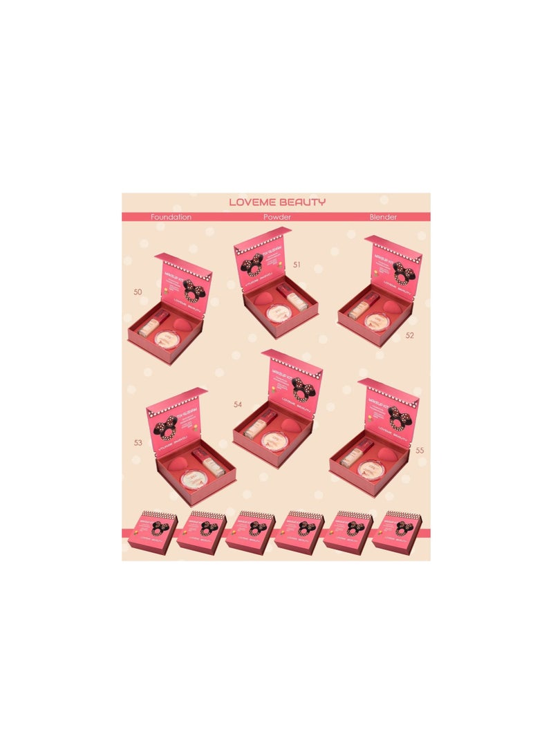 LOVEME BEAUTY Mini Box Consists of 3 Pieces of Face Pow - Image 3