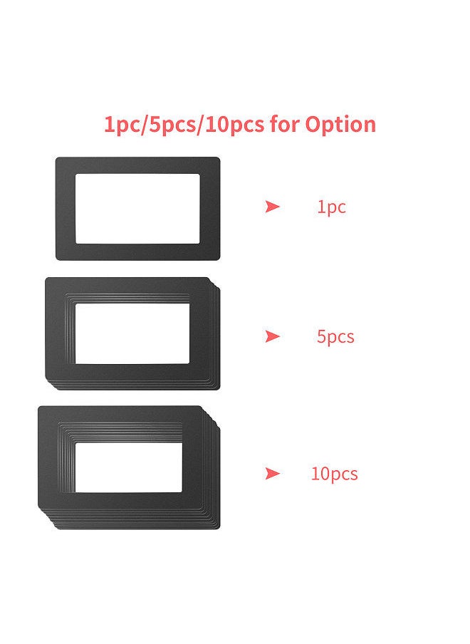 Generic - Black LCD Gasket 6.5 x 4.1in Protection from Resin Spill with Non-dust Cloths Compatible with Wanhao D7 Photon Photon-S 5.5 Inch LCD Resin 3D Printer - Image 1