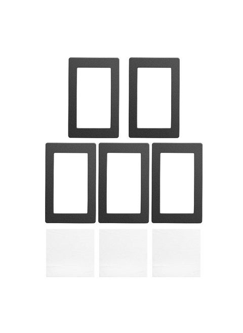 Black LCD Gasket 6.5 x 4.1in Protection from Resin Spill with Non-dust Cloths Compatible with Wanhao D7 Photon Photon-S 5.5 Inch LCD Resin 3D Printer
