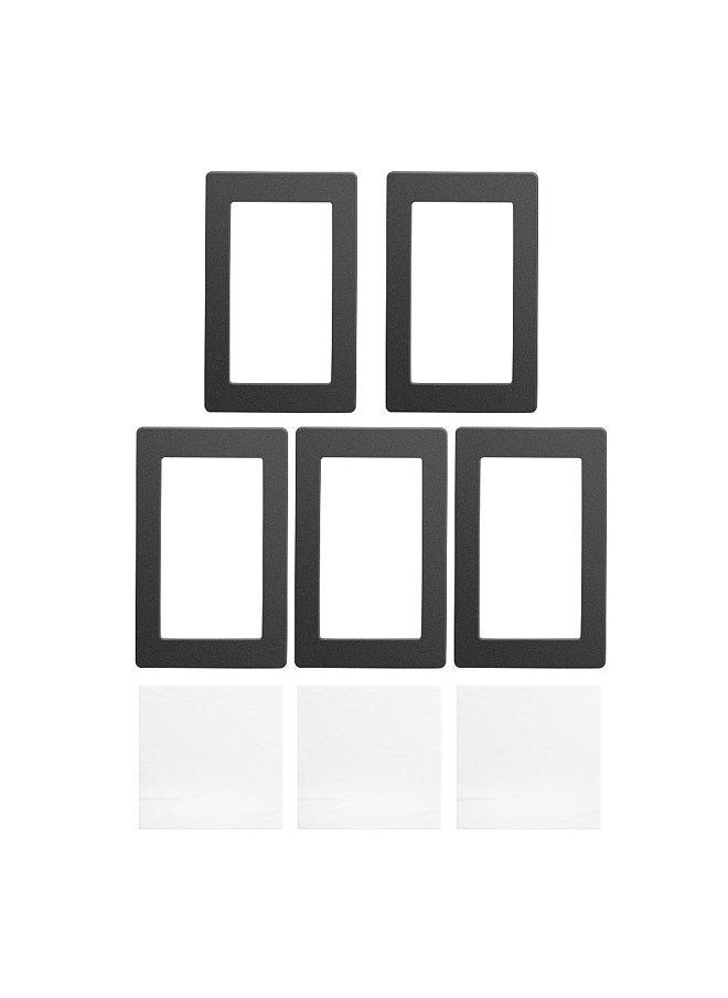 Generic - Black LCD Gasket 6.5 x 4.1in Protection from Resin Spill with Non-dust Cloths Compatible with Wanhao D7 Photon Photon-S 5.5 Inch LCD Resin 3D Printer - Image 1