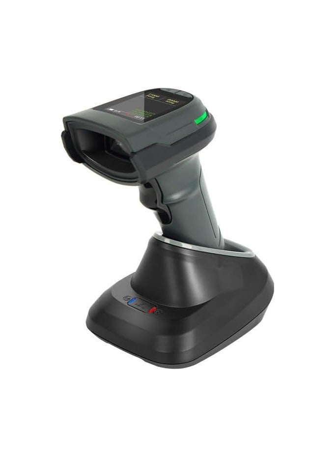 Generic ICE Zipscan Barcode Scanner IS-6225, Black - Wireless Bluetooth, 1D/QR Codes(2D), 