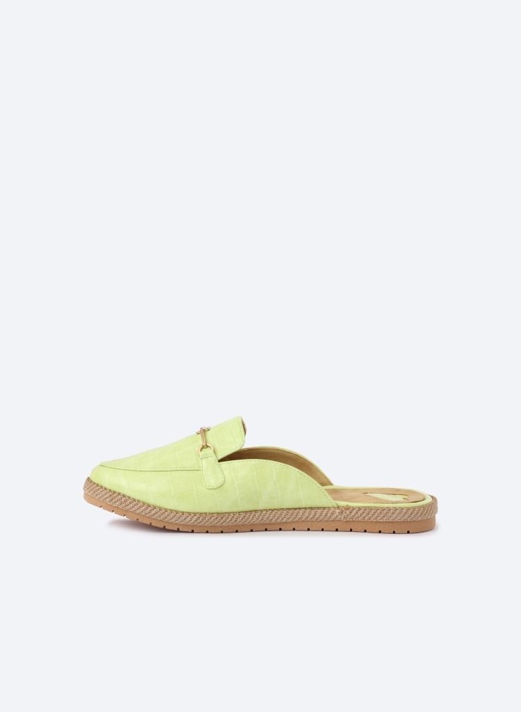 زهوة Slipper Circled Crocodile Accessories Leather Flat  - Image 3