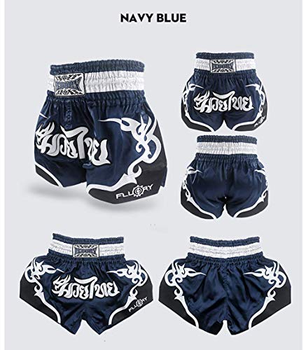 FLUORY Muay Thai Fight Shorts,MMA Shorts Clothing Training Cage Fighting Grappling Martial Arts Kickboxing Shorts Clothing - Image 3
