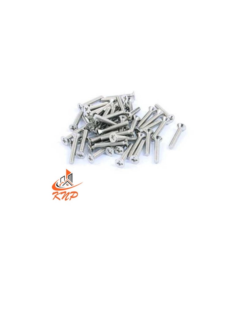 KNP Countersunk Machine Screws - Pack of 200 (M3 x 25mm) - Image 3