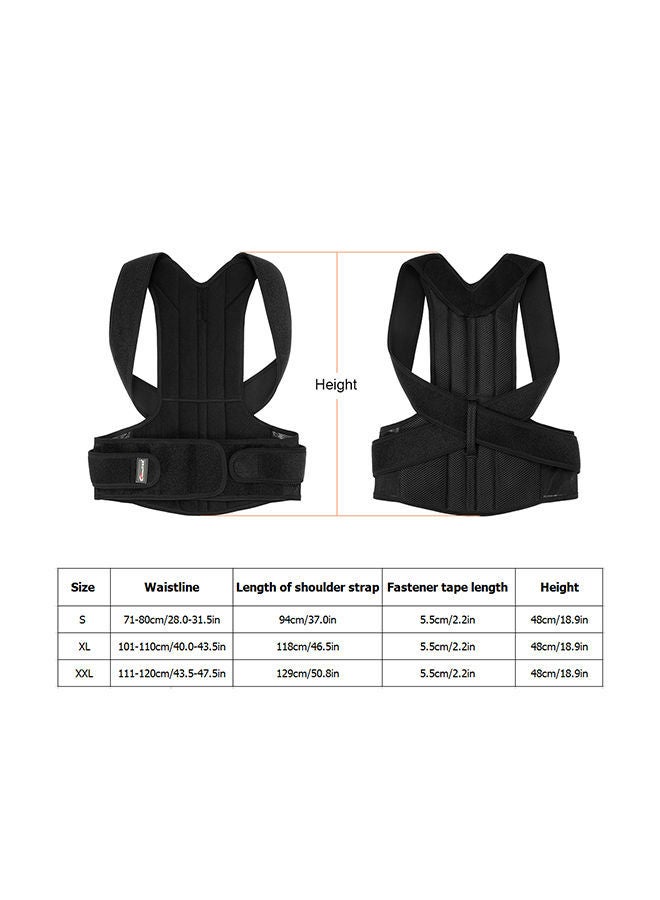 NIBEMINENT Adjustable Posture Shoulder Support Corrector Strap - Image 2