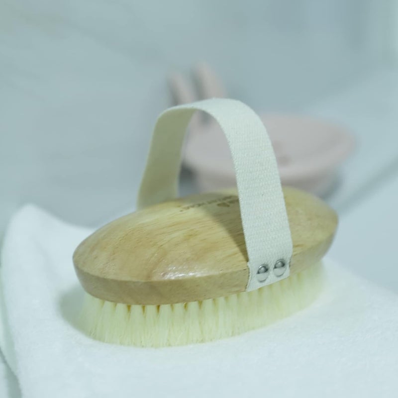 The Better Home The Better Home Shoe Cleaner Brush with Loop  Quick Drying Bristles  Carpet Cleaning Brush  Leather Bag Cleaning Brush  Shoe Cleaner  Scrubber  Clothes Cleaning Brush  Loofah  - Image 3