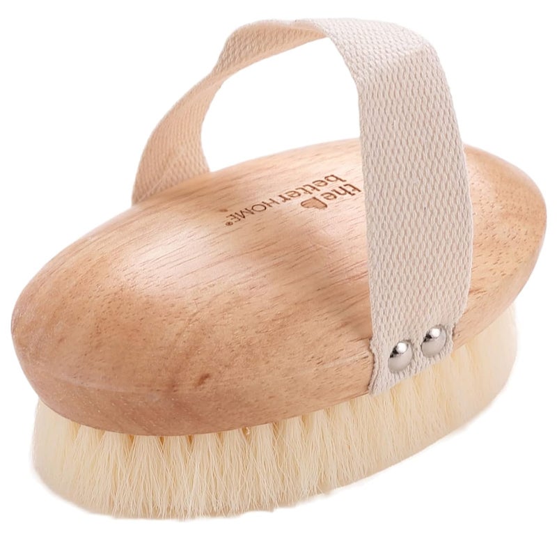 The Better Home The Better Home Shoe Cleaner Brush with Loop  Quick Drying Bristles  Carpet Cleaning Brush  Leather Bag Cleaning Brush  Shoe Cleaner  Scrubber  Clothes Cleaning Brush  Loofah  - Image 1