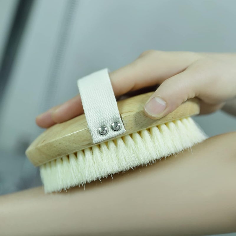 The Better Home The Better Home Shoe Cleaner Brush with Loop  Quick Drying Bristles  Carpet Cleaning Brush  Leather Bag Cleaning Brush  Shoe Cleaner  Scrubber  Clothes Cleaning Brush  Loofah  - Image 5