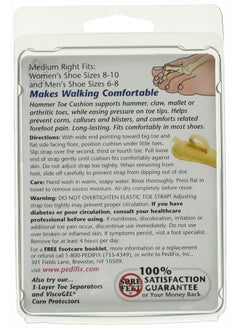 pedifix PediFix Felt Hammer Toe Crest Cushion, Medium, Right  - Image 2