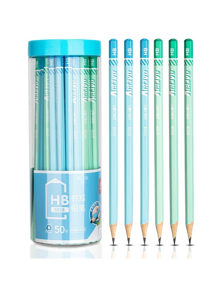 Generic HB Hexagonal Pencil, Student Anti Slip 50 Pieces/Box