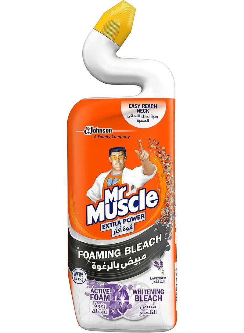 Mr Muscle Toilet Cleaner Bleach Lavender 750ml - Image 1