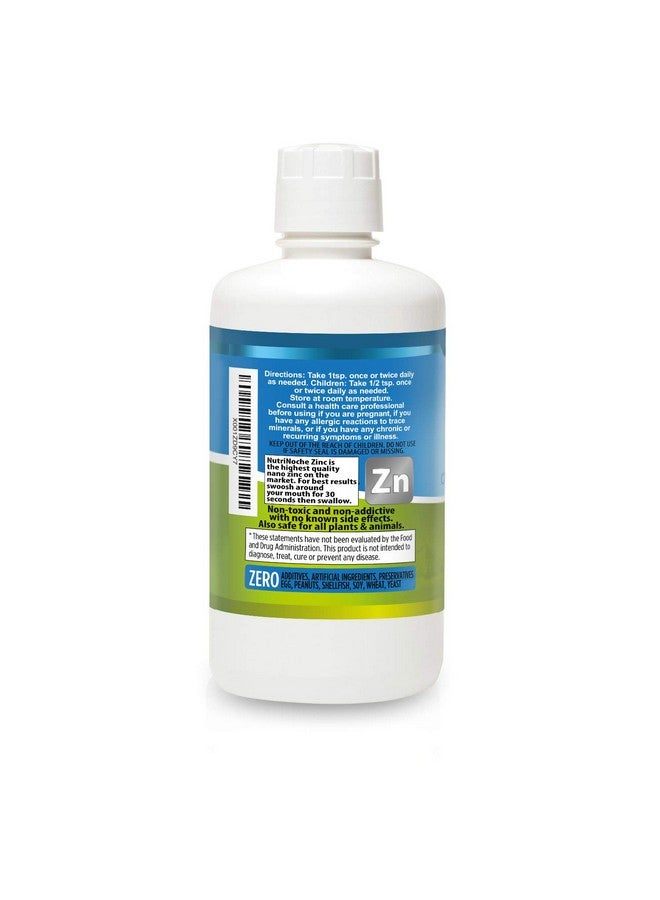 NutriNoche Pure Crystalline Liquid Zinc Supplement - 30 PPM - Colloidal Minerals - Image 3