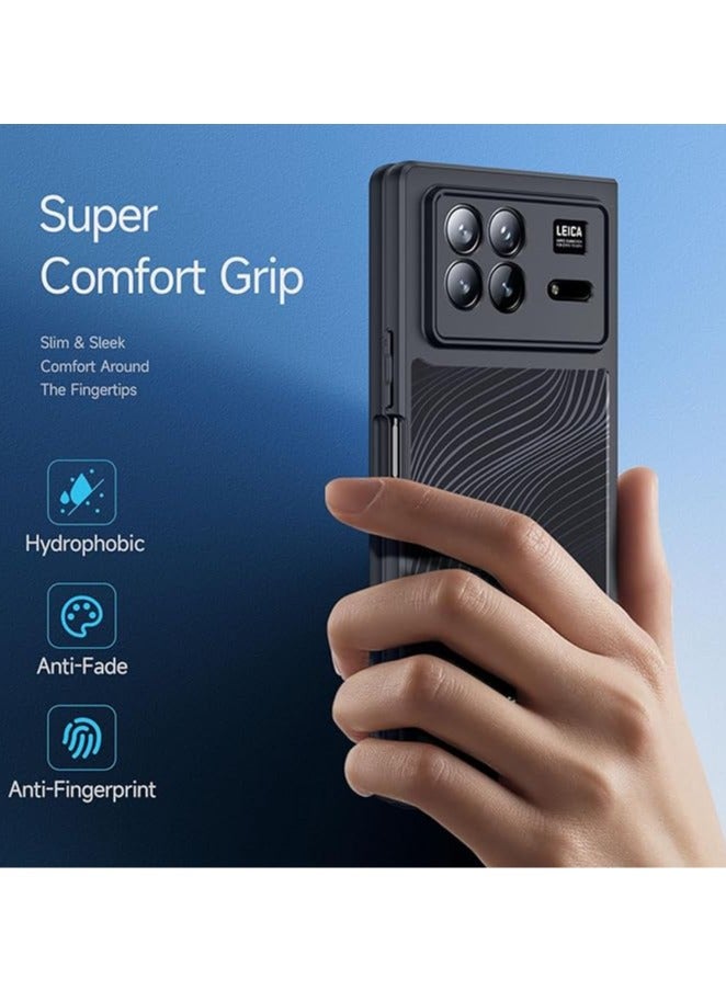 Xiaomi Mix Fold 3 2023 Protective Case, Airbag Fall Resistant Acrylic PC + TPU Shockproof Armor Back - Image 2