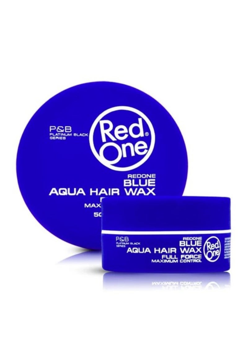 ريد ون بلو أكوا شمع شعر  بقوة كاملة 50 مل