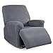 TAOCOCO Recliner Cover 4-Pieces,  Recliner Stretch Sofa Slipcover Recliner Cover 1 Seater Couch Protector Soft - Image 2