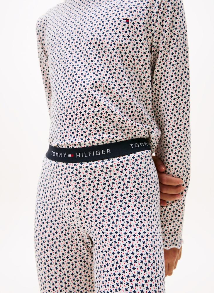 TOMMY HILFIGER Kids Crew Neck T-Shirt And Leggings Set - Image 3