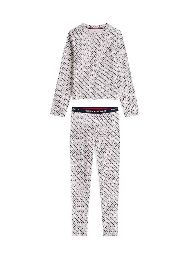 TOMMY HILFIGER Kids Crew Neck T-Shirt And Leggings Set - Image 5