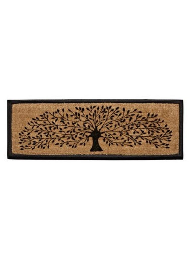 Abbott Collection Long Tree of Life Doormat - Themed Indoor and Outdoor Mats for Front Door - Thick Durable Non-Slip Welcome Mats (18 x 30 Inch) - Image 1