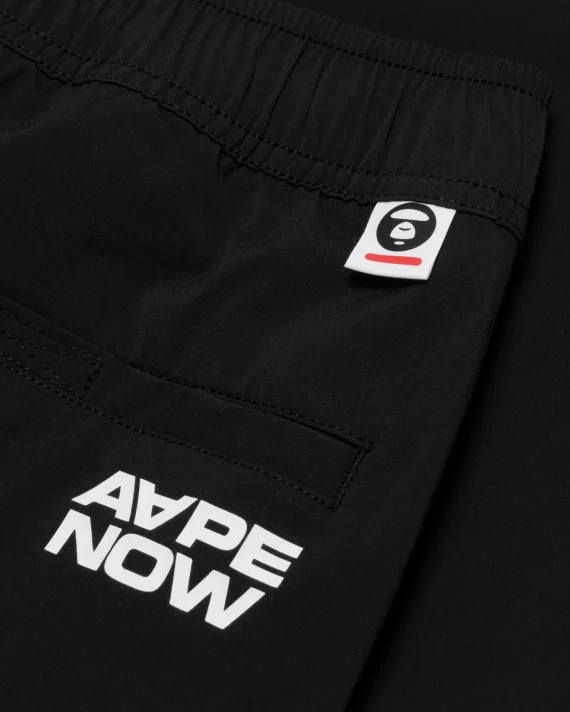 AAPE AAPENOW moonface logo jogger pants