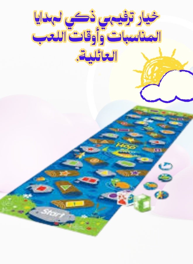 Crocodile Hop Interactive Floor Game for Kids – Educational Indoor Toy for Ages 3+ - Image 4