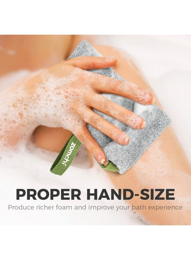 zomchi 2 Pieces Of Soap Bags With Gentle Roughness Soap Savers For Bar Soap Body Scrubbers For Use In Shower Soap Exfoliating Bag - Image 4