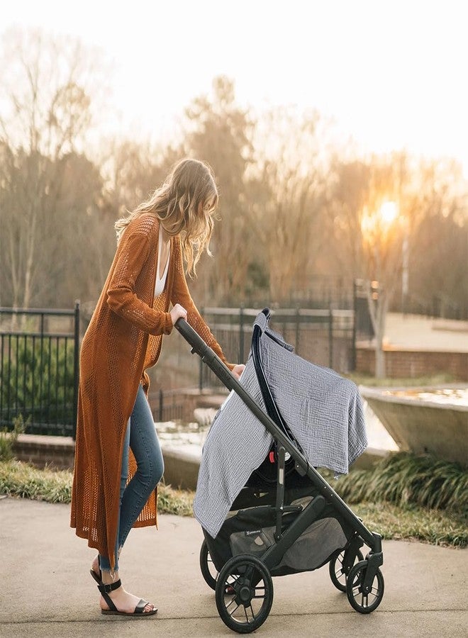 PRIMLECT غطاء مقعد السيارة للأطفال PRIMLECT، 100% موسلين، غطاء مقعد السيارة 3 في 1، غطاء مقعد السيارة للأطفال سهل الدخول والخروج - Image 2