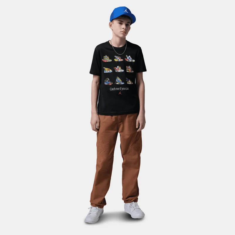 Jordan Black Kids' Michael Jordan Fishing Lures T-Shirt  | Best Price UAE