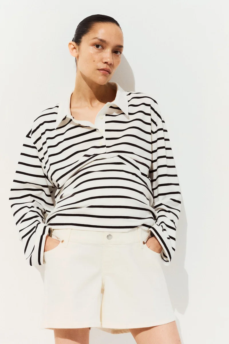 اتش اند ام شورت دنيم من تشكيلة ماما