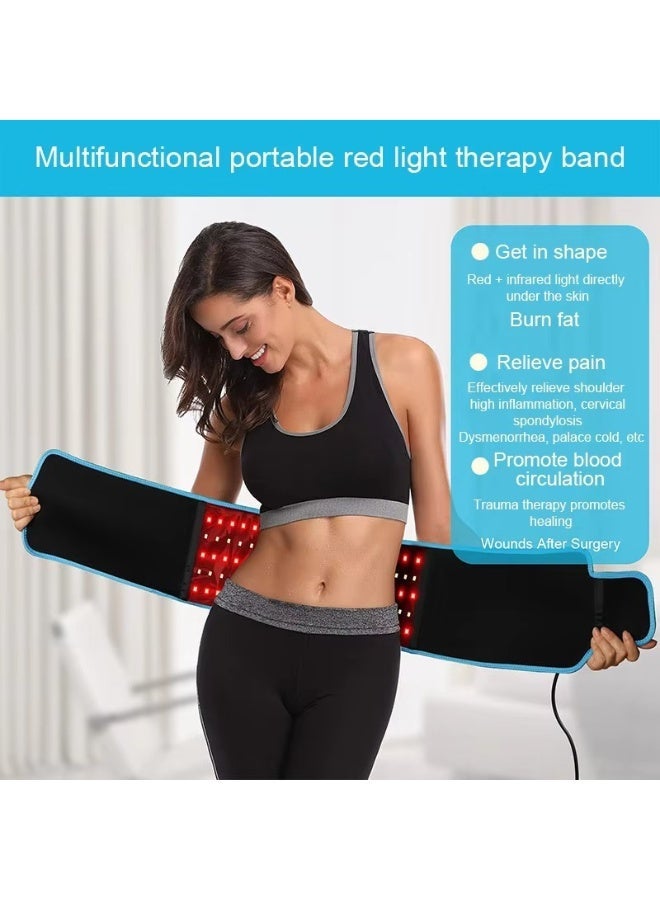 YoSBody Red LED Light Therapy Wrap for Pain Relief and Recovery, 105 LEDs - Image 3