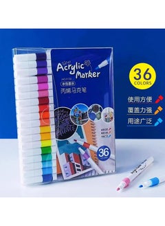 Generic Acrylic marker 36 pcs colours  - Image 1